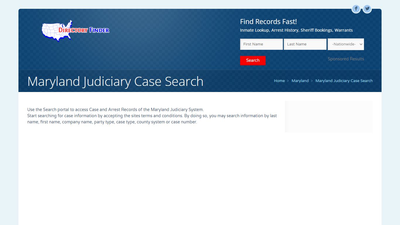 Maryland Judiciary Case Search | People Lookup